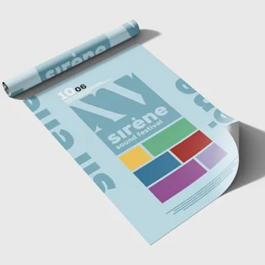 Menu affiche