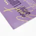 Affiches finitions spéciales - dorure à chaud - or brillant - zoom