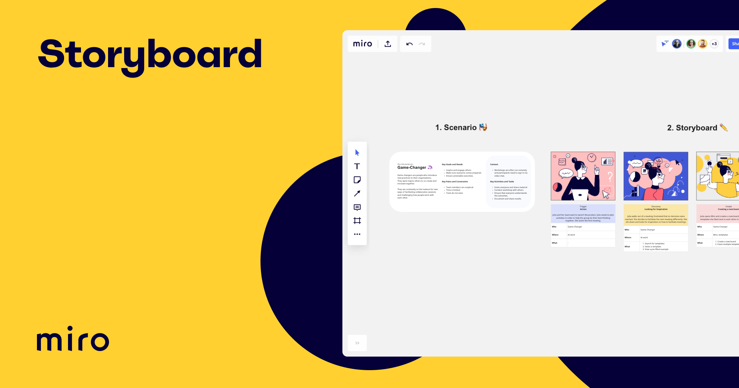 Free Storyboard Template & Examples | Miro