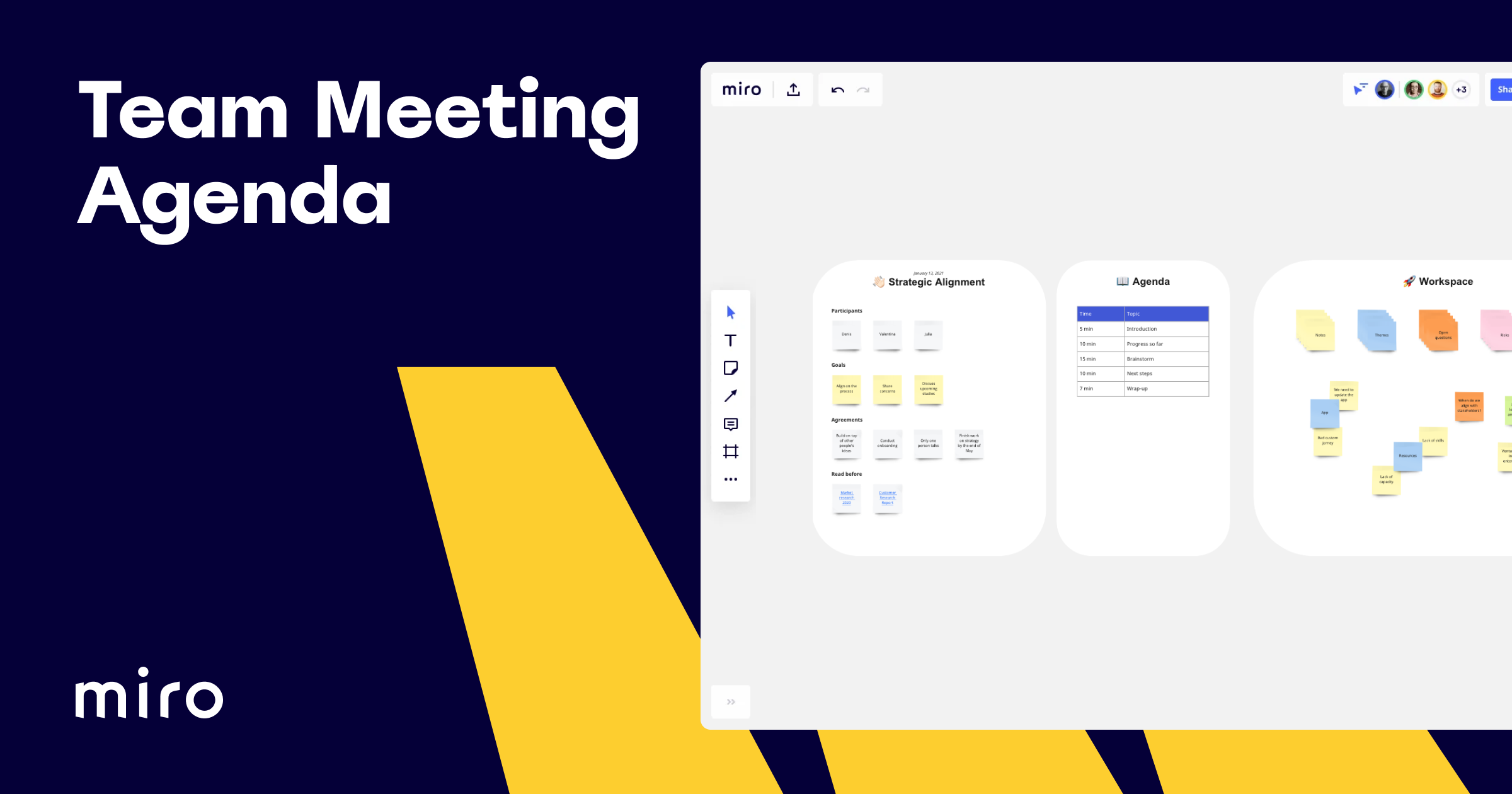 Team Meeting Agenda Template Miro