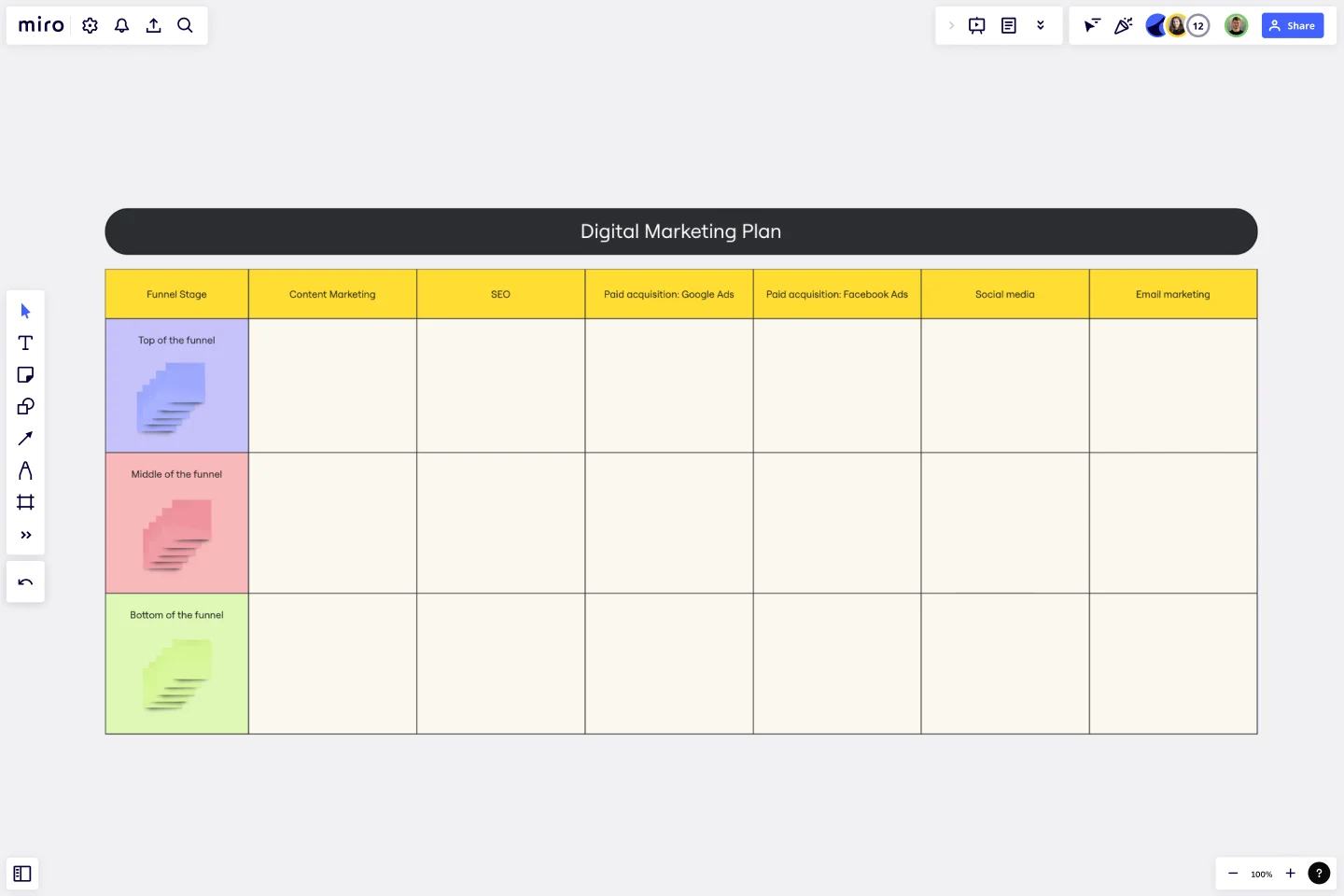 DIGITAL MARKETING PLAN -web