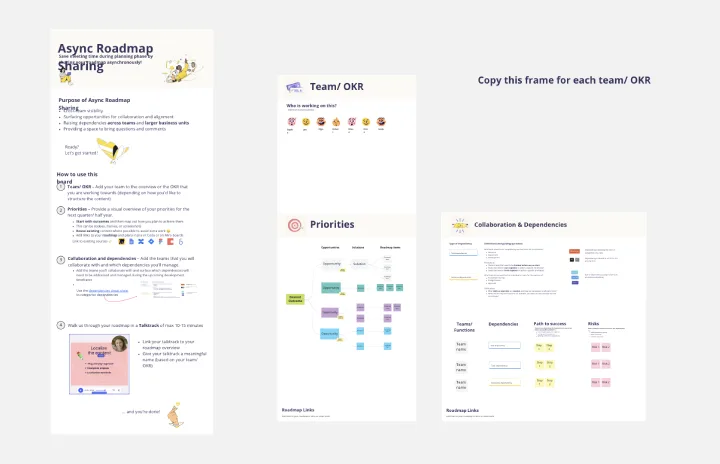 Async Roadmap Sharing template thumb