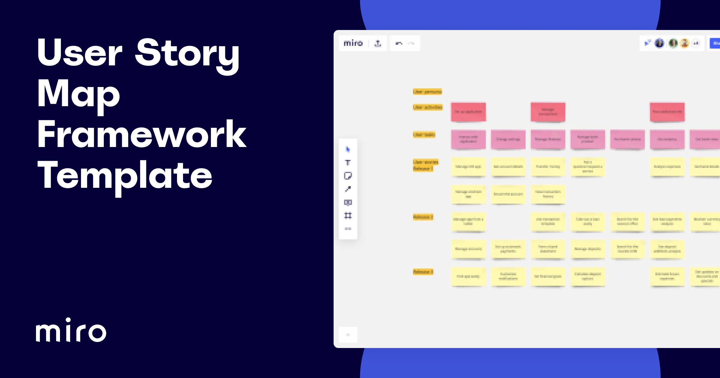 User Story Map Template  User Story Mapping Tool & Example Throughout Agile Story Card Template