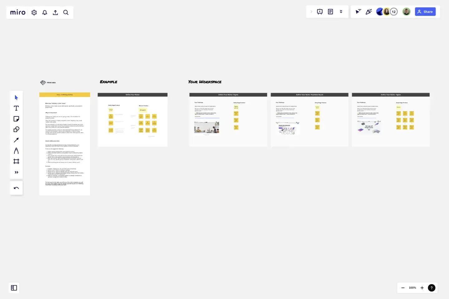 Define Your Product s Target Audience template