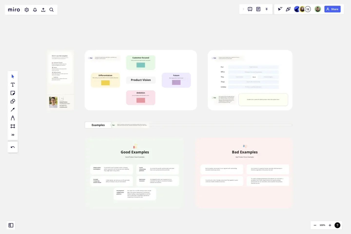 Product Vision & Differentiation Strategy Template