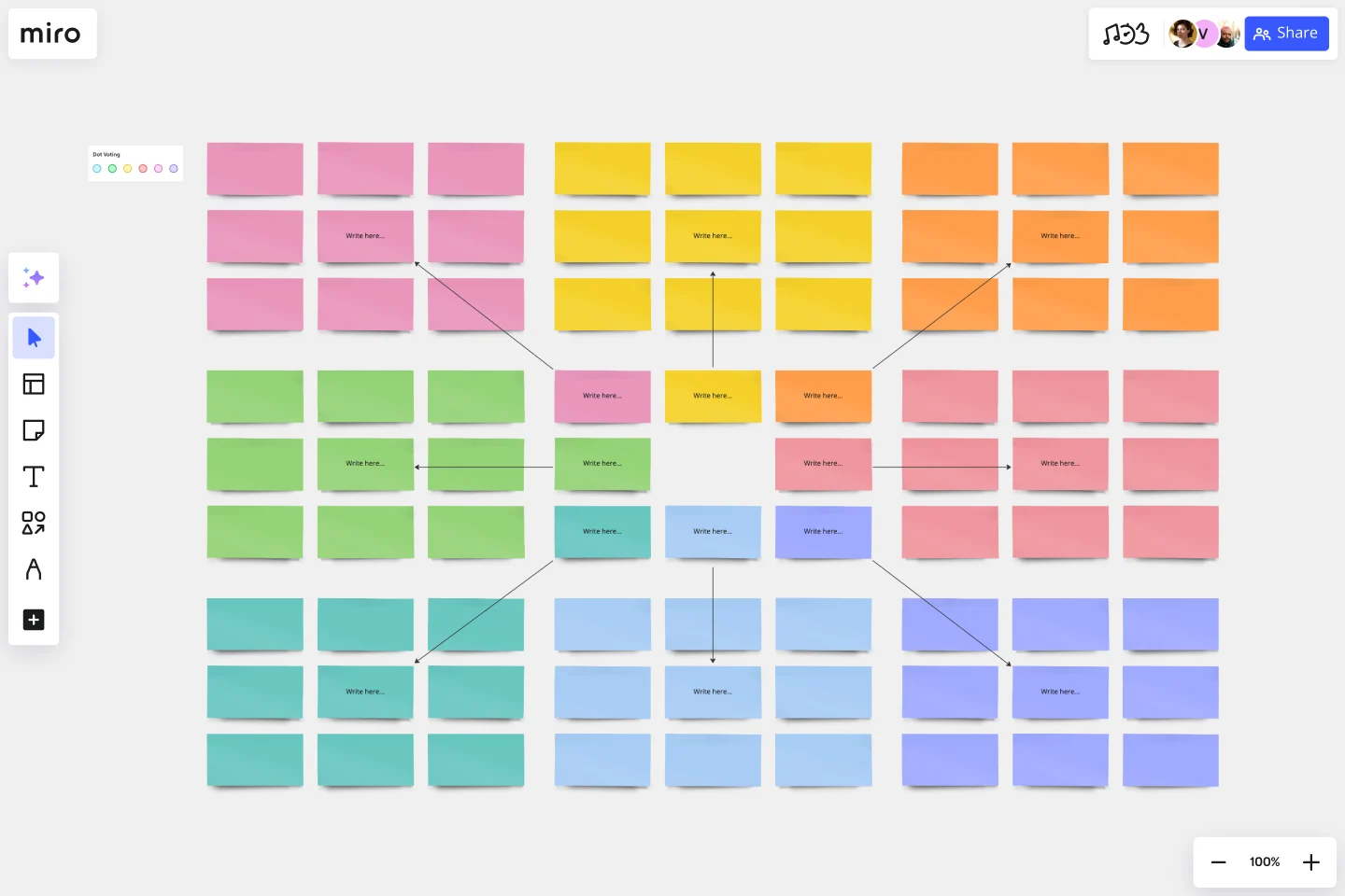 Mandala Chart Template | Miro