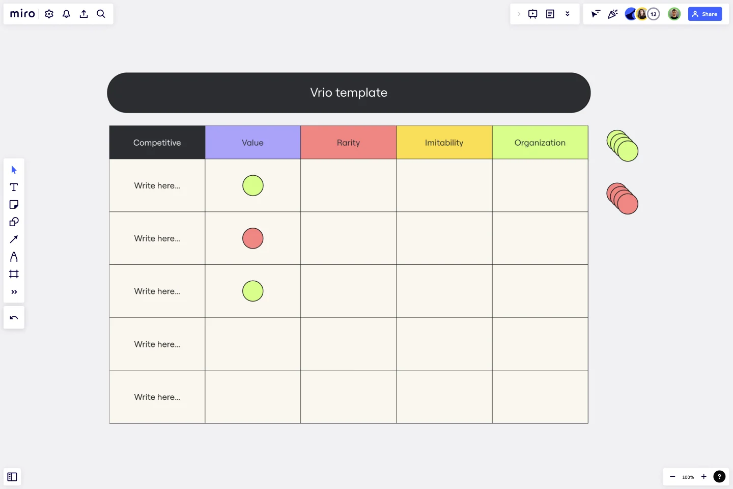 VRIO TEMPLATE -web