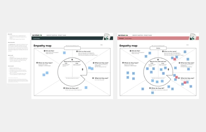Empathy Mapping Servicenow template thumb