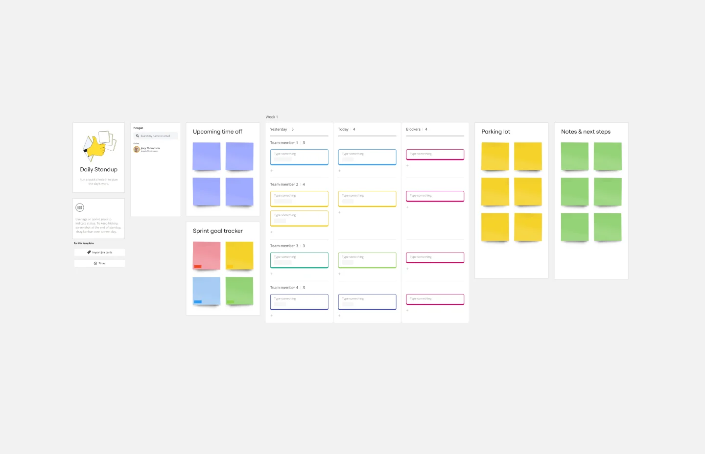 Online Scrum Board | Miro