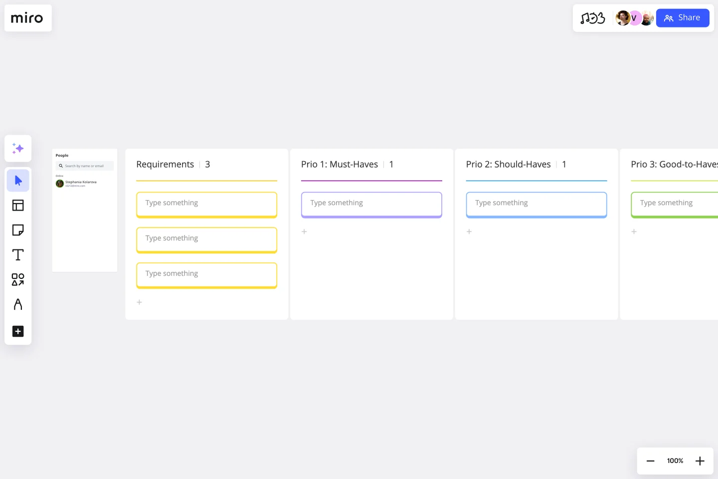 REQUIREMENTS GATHERING -web