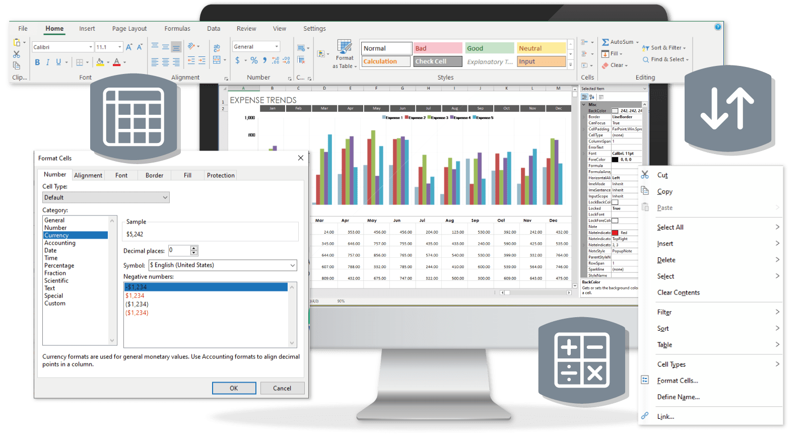 Code-Free Spreadsheet Designer