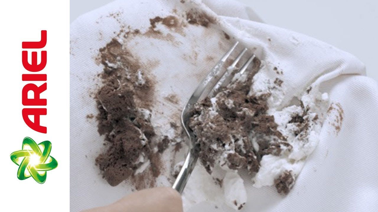 How to remove chocolate stains from clothing