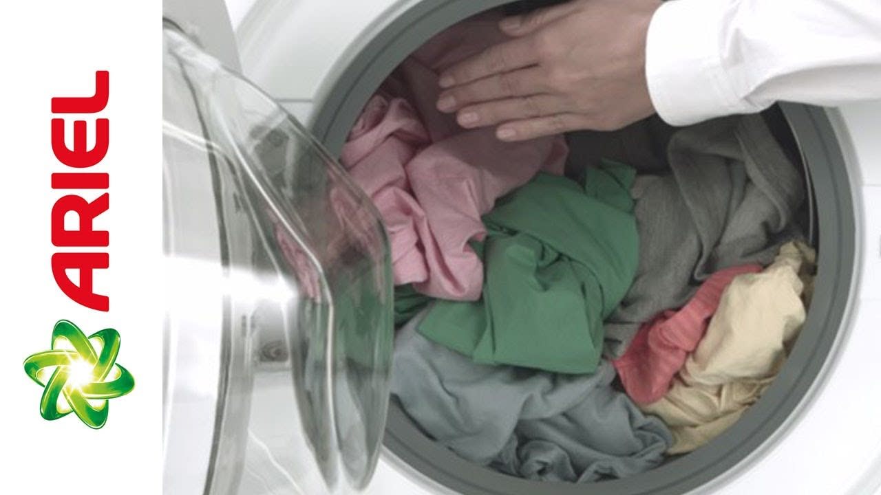 How to load a washing machine