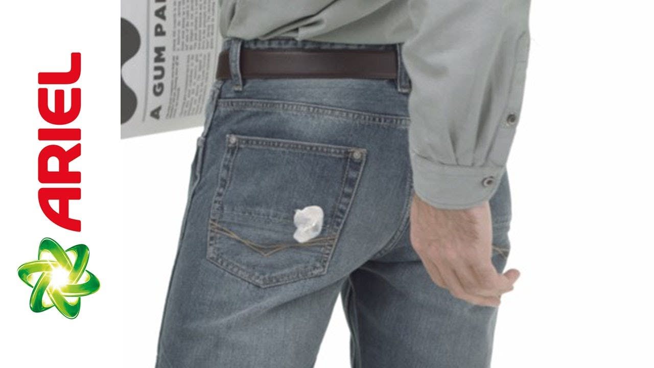 How to remove chewing gum from clothing effectively