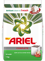 ARIEL COMPLETE FIBER PROTECTION Laundry Capsules 20 Washing Machine Pods  Box