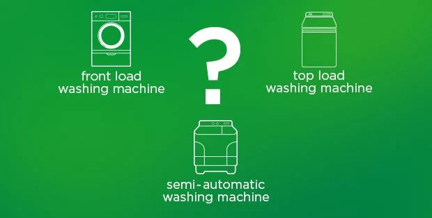 What is the best washing machine for you - a front-load, a top-load or a semi-automatic washer?