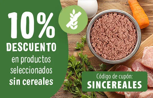 10 % de descuento en marcas seleccionadas sin cereales