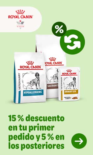 Royal Canin Veterinary Diet 15 % en tu primer pedido de zooplus Suscipción y 5 % en los posteriores
