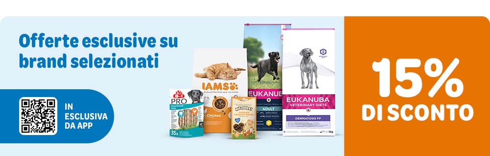 15% di sconto su brand selezionati.