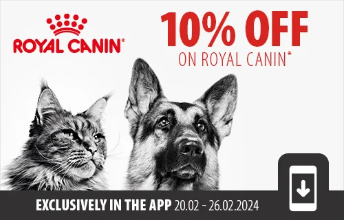 10% Off Royal Canin in the App