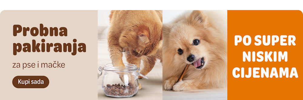 Probni paketi za pse i mačke po super cijenama!