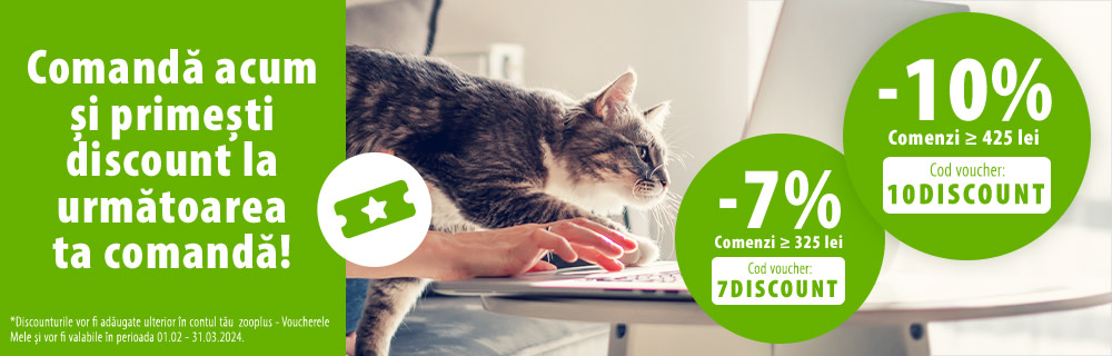 7% sau 10% Discount la următoarea comandă