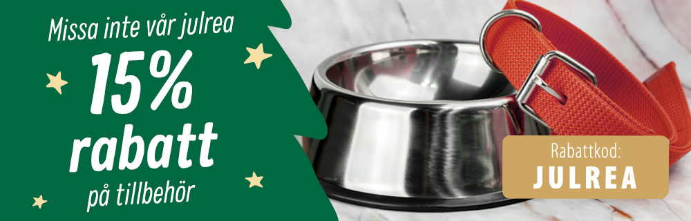 15% rabatt på tillbehör 