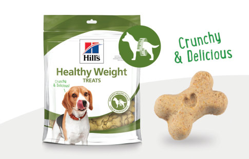 Hill's Healthy Weight snacks para perros con sobrepeso