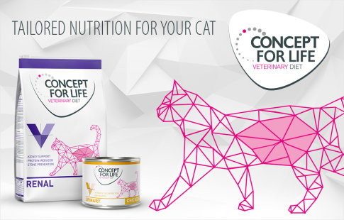 Concept for Life Veterinary Diet - Tailored Nutrition for Your Cat
