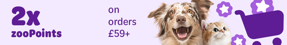 2x zooPoints on orders £59+