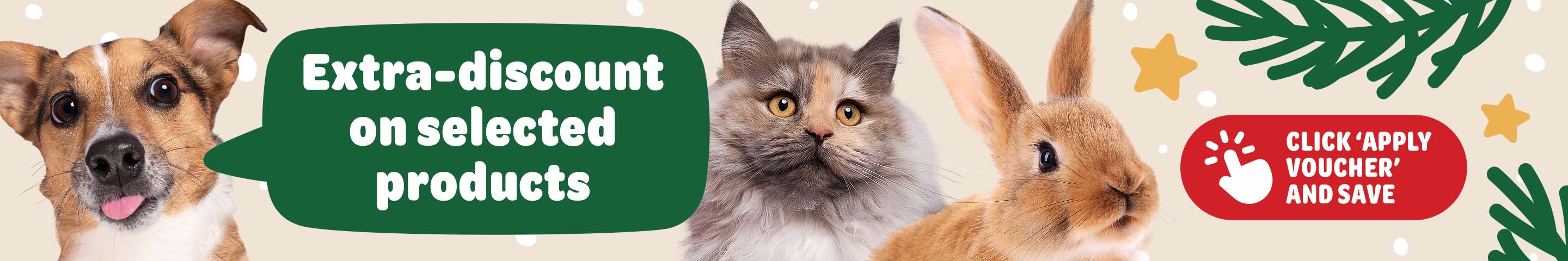 Extra discount on selected items – activate extra discount and save