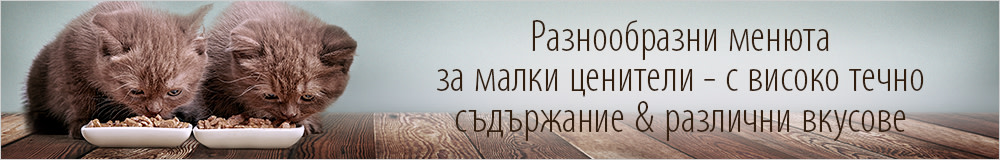 Консервирана храна за котенца