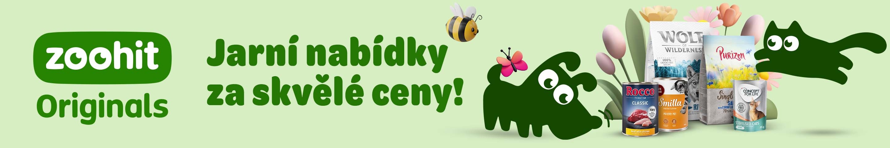 zoohit Originals Jarní nabídky za skvělé ceny!