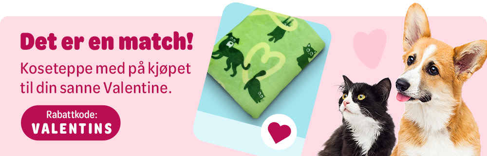 Koseteppe av flanell med dyremotiv