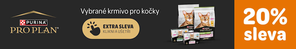 Purina Pro Plan - vybrané krmivo pro kočky - 20% sleva. Extra sleva - klikni a ušetři.