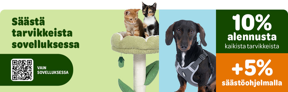 Säästä tarvikkeista sovelluksessa