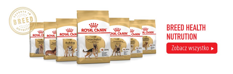 Sparwdż wszystkie produkty Royal Canin Breed!