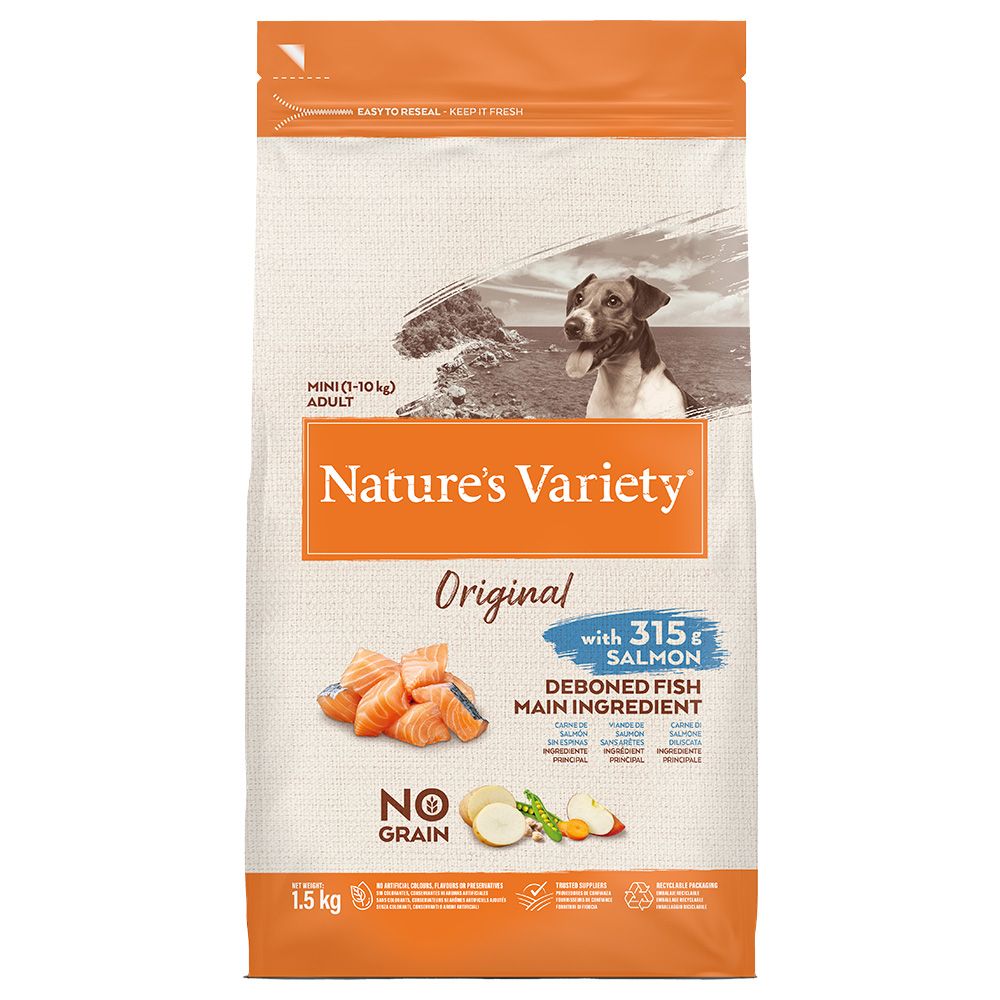 Nature's Variety Original No Grain Medium Adult salmon