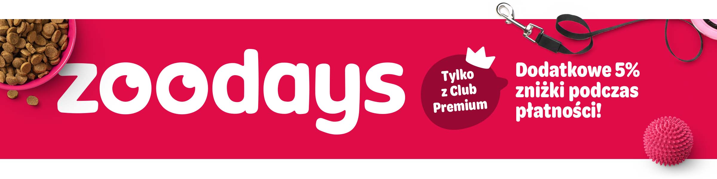 zoodays - Zyskaj dodatkowe 5% zniżki z Club Premium 