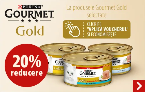 -20% la produsele Gourmet Gold selectate