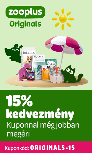 15% kedvezmény várja zooplus Originals márkákra - használja a kupont!