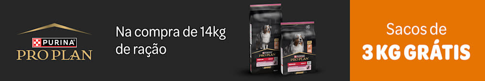Ração para cães Purina Pro Plan em promoção: Até 3 kg grátis!