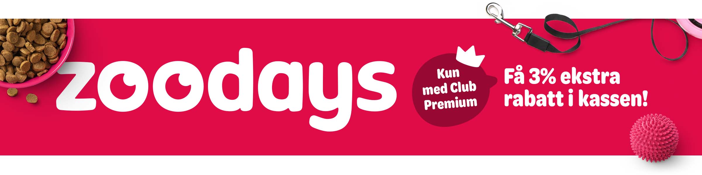 zoodays - opptil 50% rabatt + 5% ekstra i appen