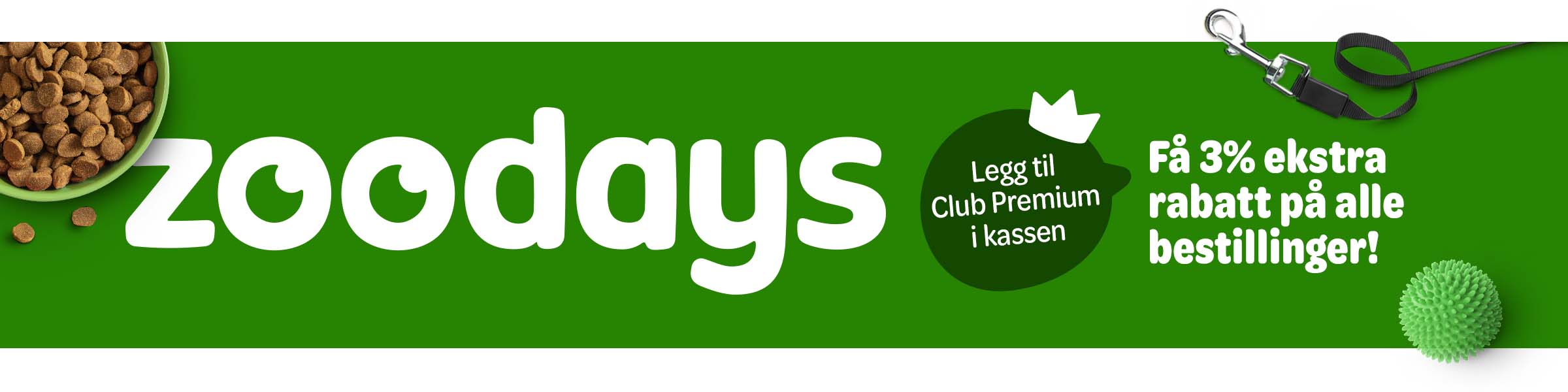 zoodays - opptil 50% rabatt + 5% ekstra i appen