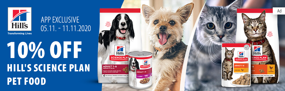 Hill's science clearance dog food coupon