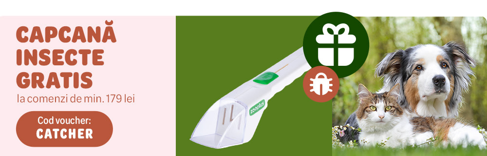 Aplică codul CATCHER în coș. E gratis la comenzi de min. 179 lei.