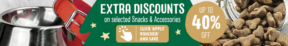 Up to 40% Off selected snacks and accessories!