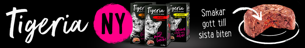 Tigeria våtfoder - nya sorter