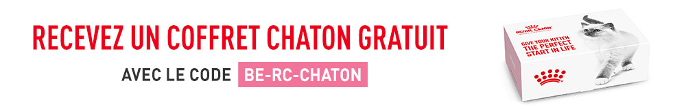 Recevez un coffret Royal Canin Kitten pour chaton en cadeau !