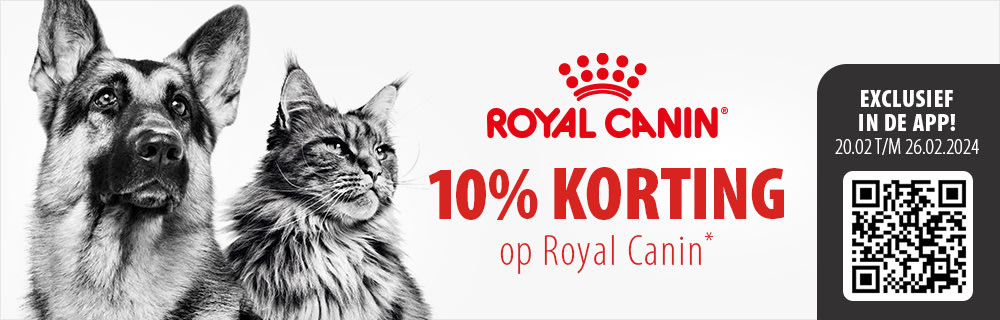 10% korting Royal Canin